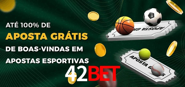 42Bet Ate 100% de Aposta Gratis